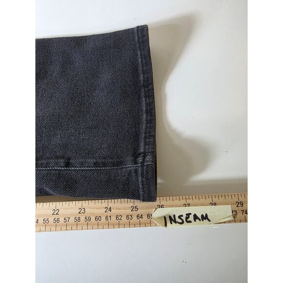 MADEWELL Black Cali Demi Boot Slight Fade Casual Jeans SZ 27 - Picture 7 of 9